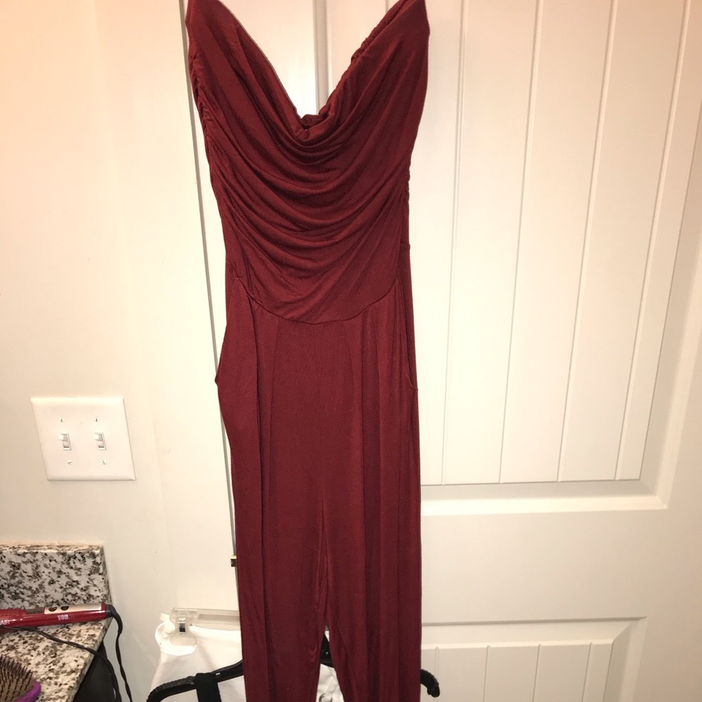 Red romper